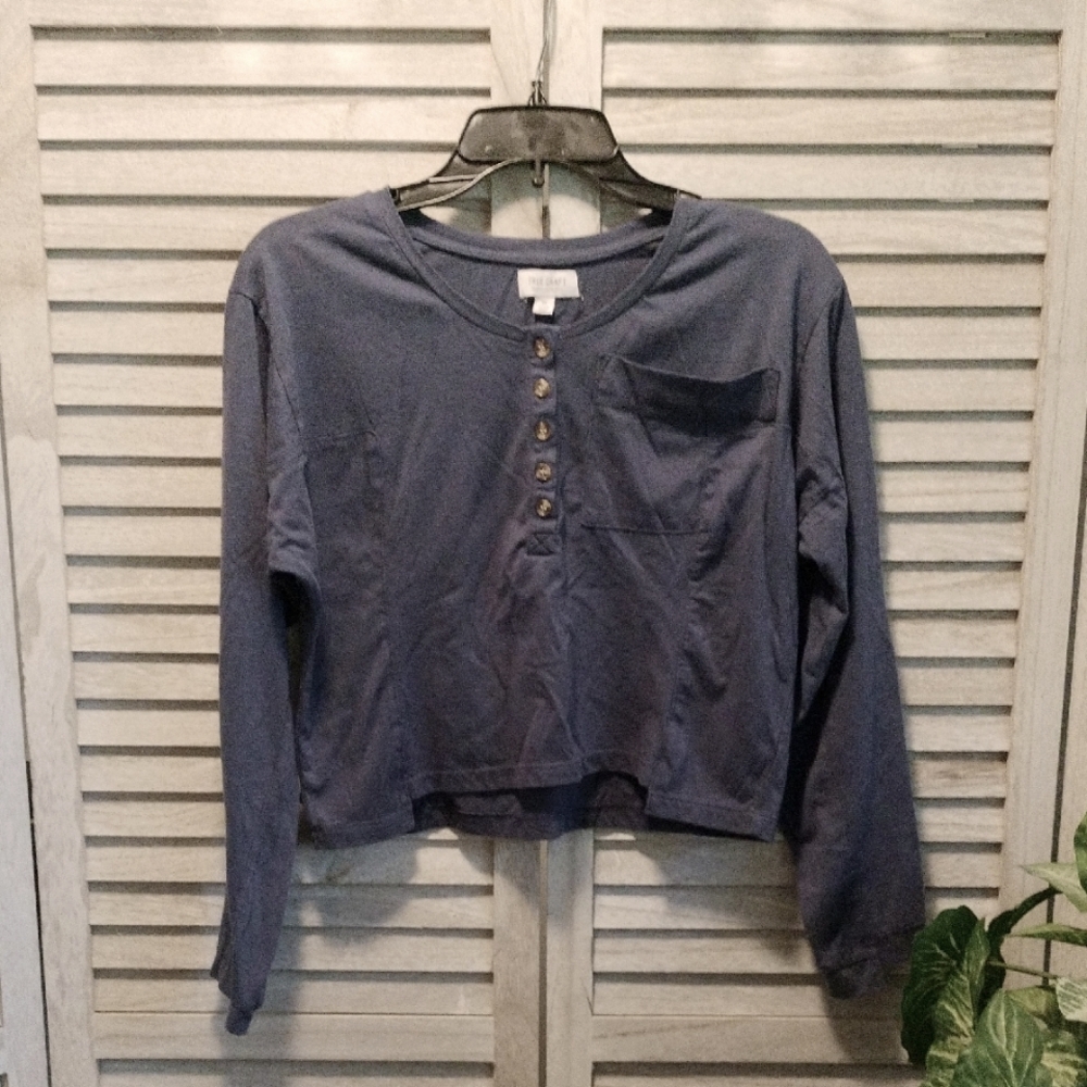 ⚜️ NWOT True Craft Long Sleeve Henley T-shirt